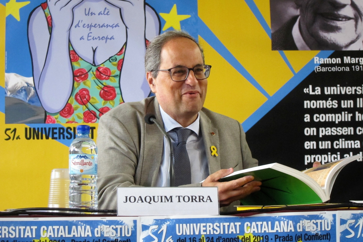 Quim Torra a Prada de Conflent