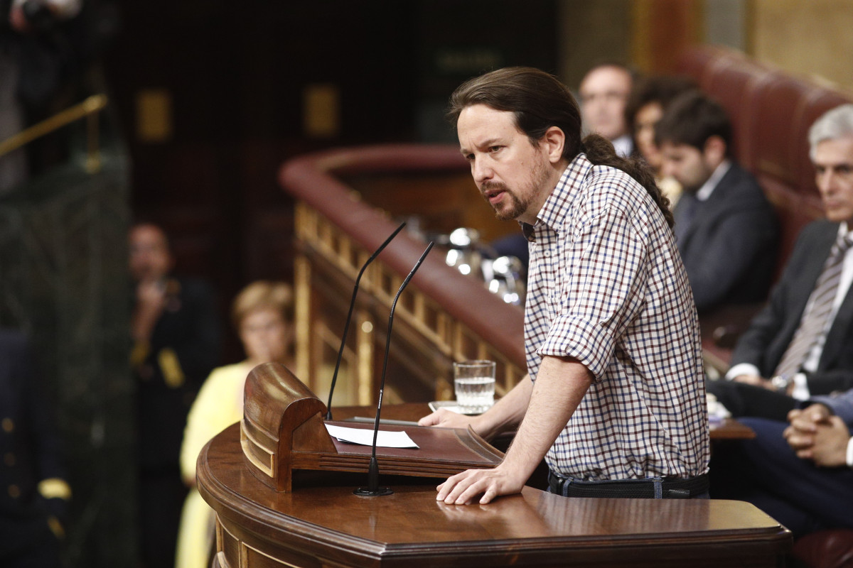 El secretari general de Podem, Pablo Iglesias