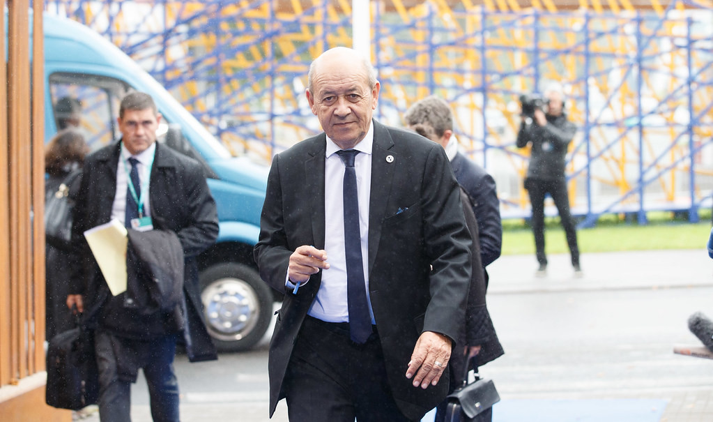 El ministre d'Exteriors francu00e9s, Jean-Yves Le Drian