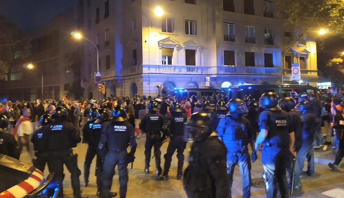 Càrregues policials Barcelona 17 nov