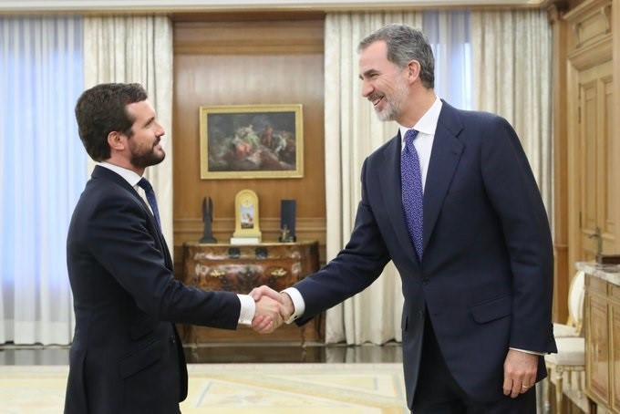 Pau Casado Felip VI