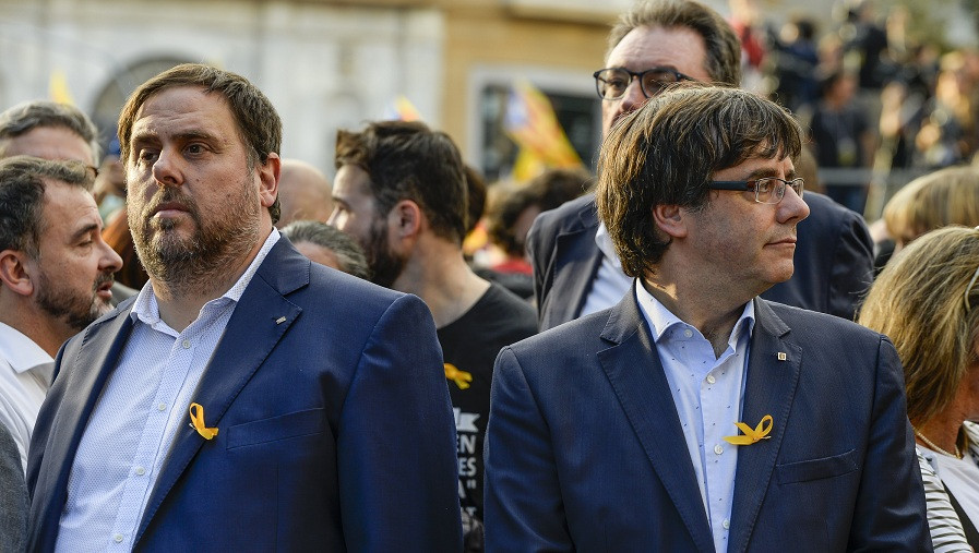 Oriol Junqueras i Carles Puigdemont