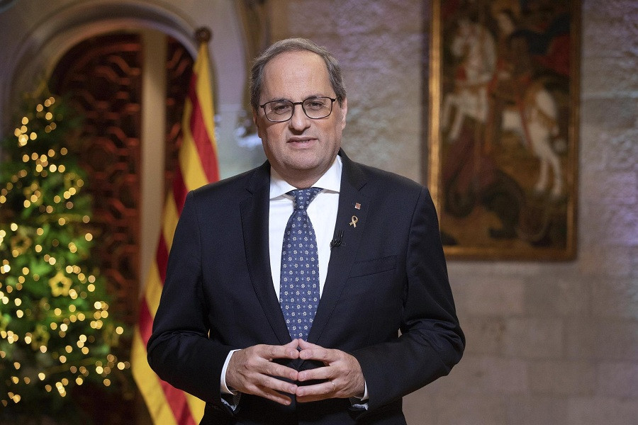 Quim Torra Discurs de Cap d'Any 2019