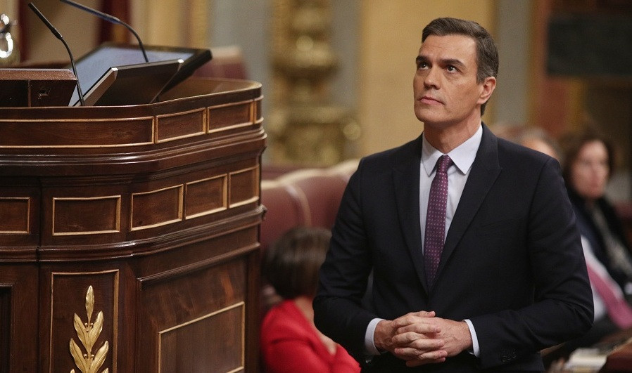 Primera sessió d'investidura de Pere Sánchez gener 2020