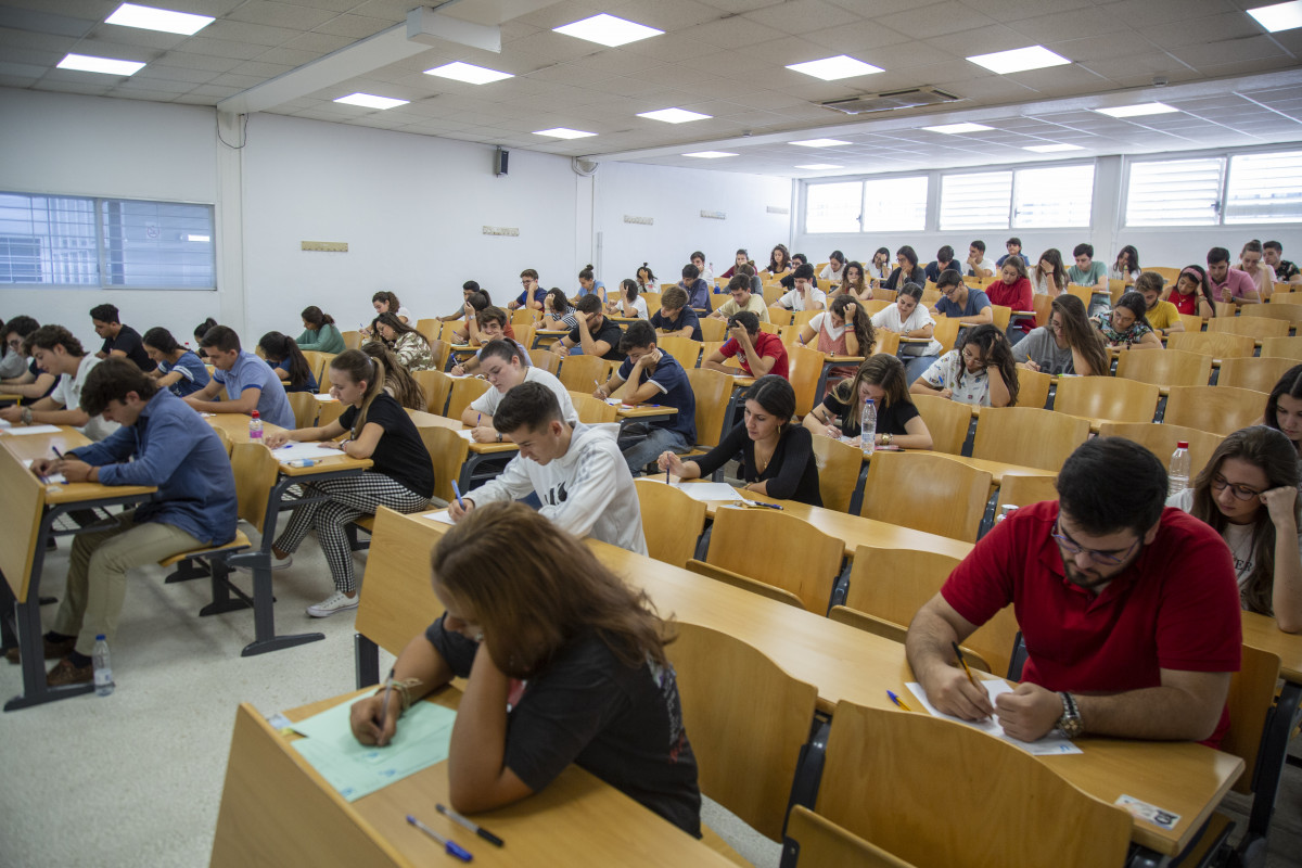 Convocatòria extraordinària de les proves de Selectivitat en la Universitat de Sevilla l'any passat.