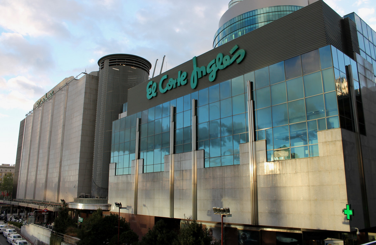 'EL CORTE INGLES' Shopping Mall At 71 Passeig De La Castellana (Avenue) In Madrid