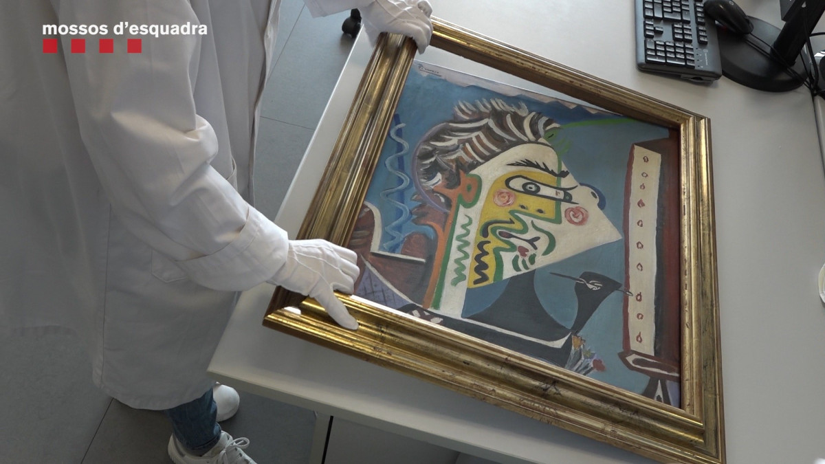 Falsificació 'Le Peintre' de Pablo Picasso