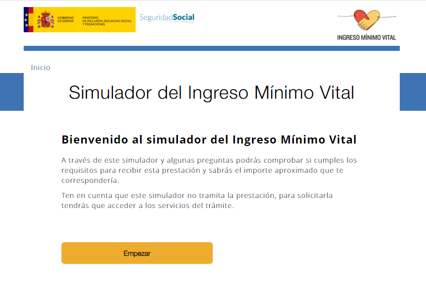 Simulador d'el IMV