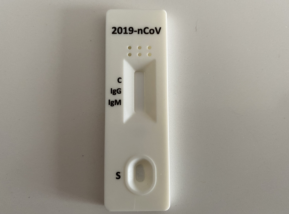 Test d'coronavirus, COVID-19.