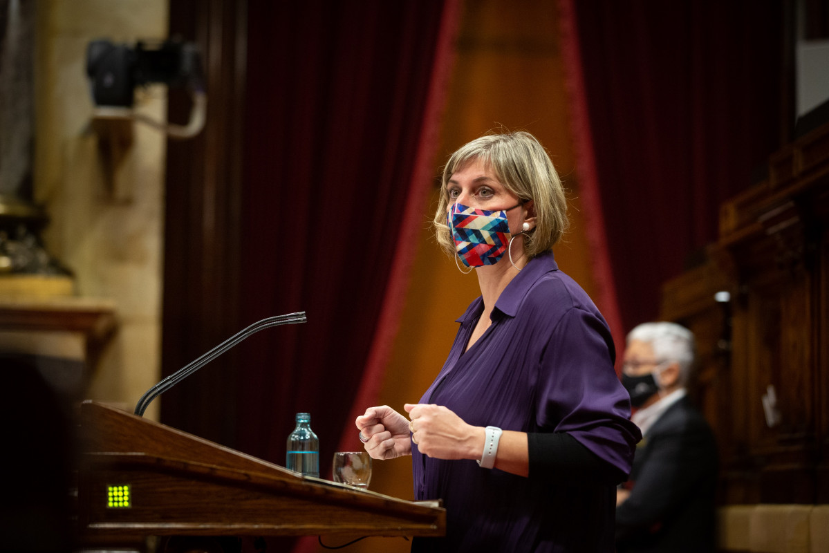 La consellera de Salut de la Generalitat, Alba Vergés