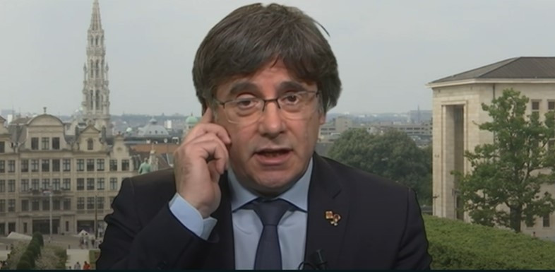 L'expresident de la Generalitat ,, Carles Puigdemont.