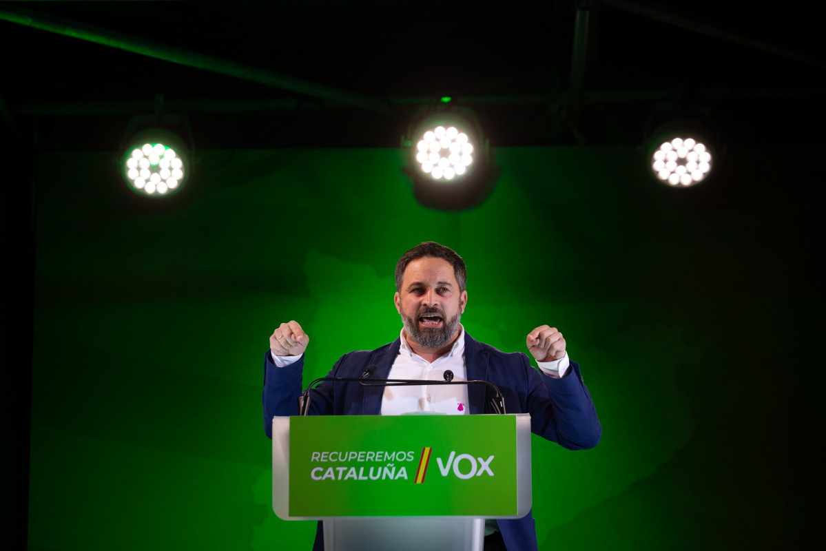 El president de Vox, Santiago Abascal