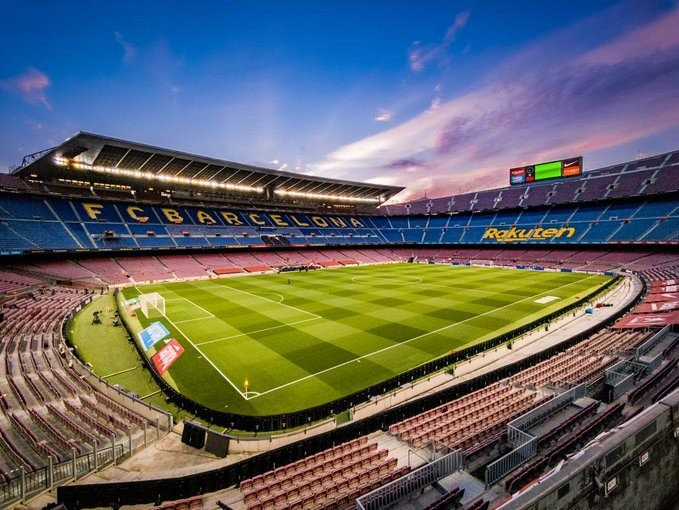 El Camp Nou, estadi de l'FC Barcelona