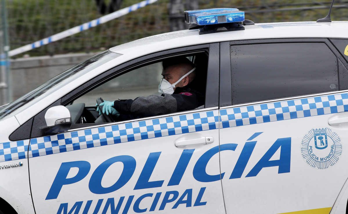 Arxiu - Imatge de recurs d´una patrulla de Policia Municipal de Madrid.