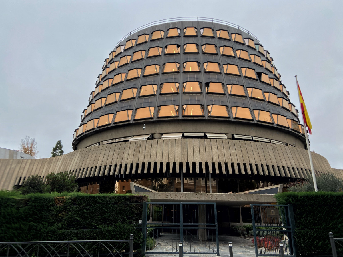 Arxiu - Façana de l'edifici de l'Tribunal Constitucional d'Espanya, a Madrid a 29 de novembre de el 2019.