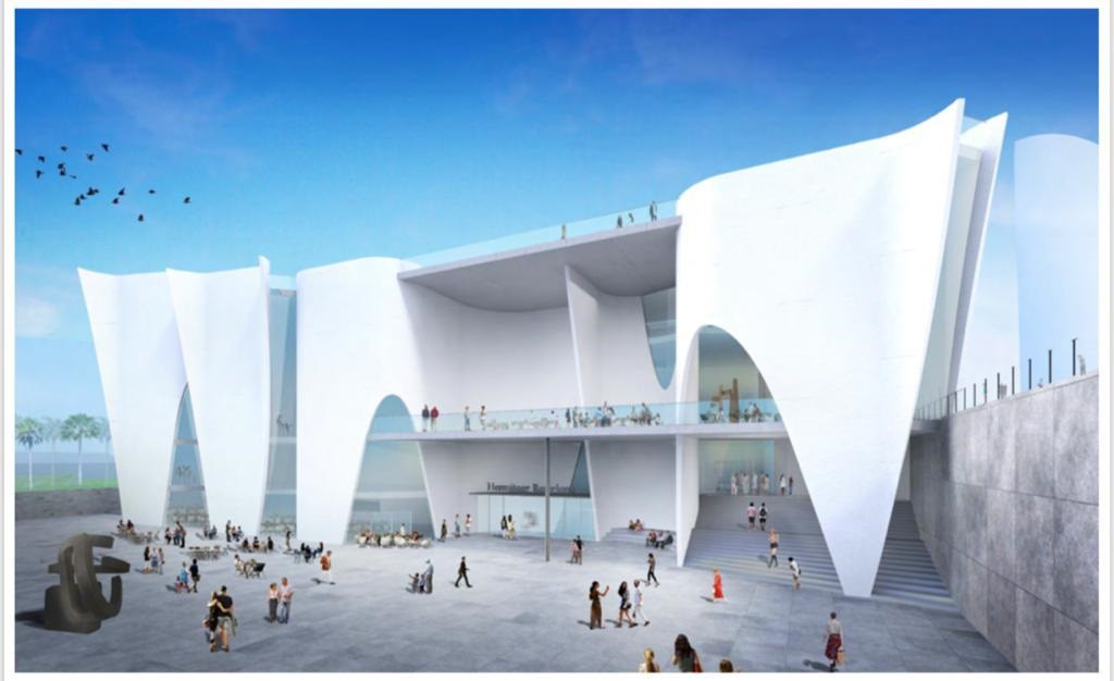 Arxiu - Projecte del museu Hermitage (projecte de Toyo Ito) a la Nova Bocana del Port de Barcelona