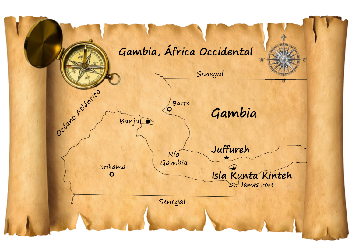 1. Mapa Gàmbia