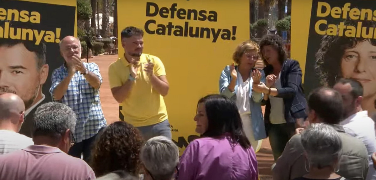 Terricabres, Rufián, Bassa i Jordà al míting