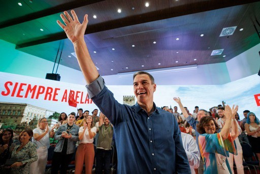 Pedro Sánchez, aquest dissabte en un acte públic a Granada