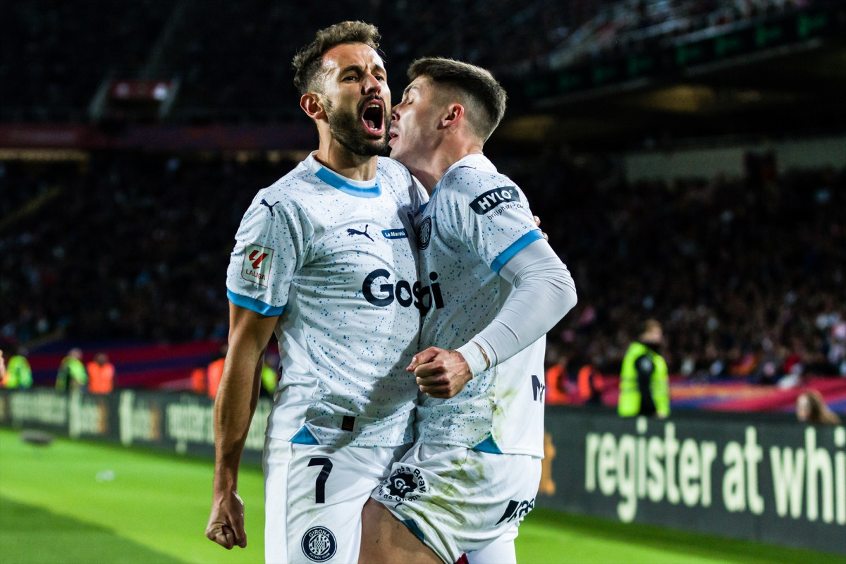 EuropaPress 5629177 valery fernandez of girona fc celebrats goal during the spanish league