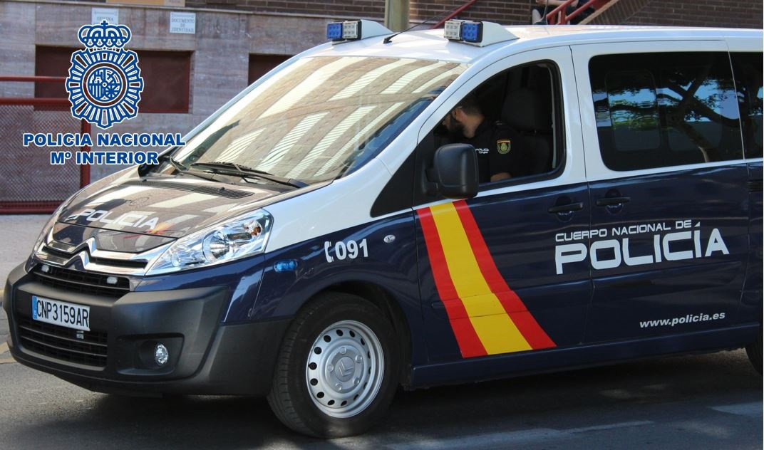 Vehicle de la Policia Nacional.