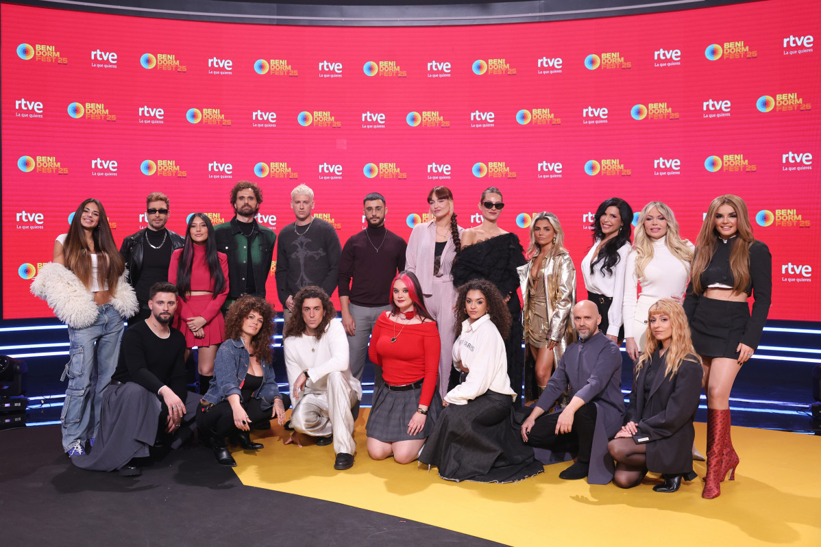 EuropaPress 6336314 participants benidorm fest 2025 presenten artistes seleccionats