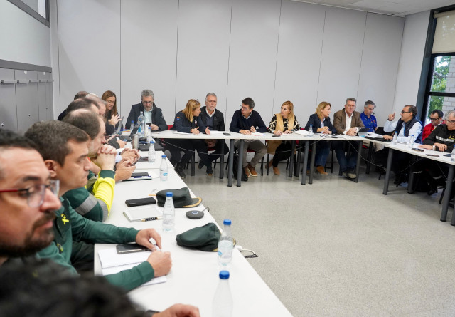 Arxiu - Imatge d´una reunió del Centre de Coordinació Operativa Integrat (Cecopi) del mes de novembre.