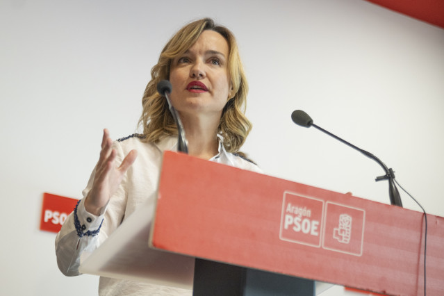 La portaveu del Govern i ministra d'Educació, Pilar Alegría, ha estat proclamada aquest dilluns secretària general del PSOE Aragó