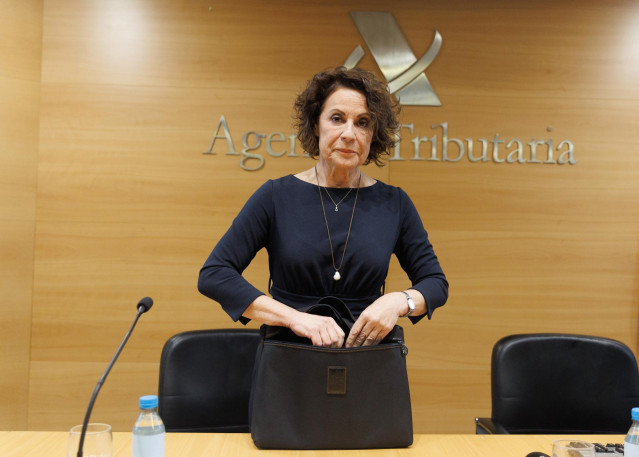 Arxiu - La directora general de l'Agència Tributària, Soledad Fernández Doctor, presenta la Campanya d'IRPF 2022, a la Seu de l'Agència Estatal d'Administració Tributària, a 11 d'abril de 2023, a Madrid (Espanya).