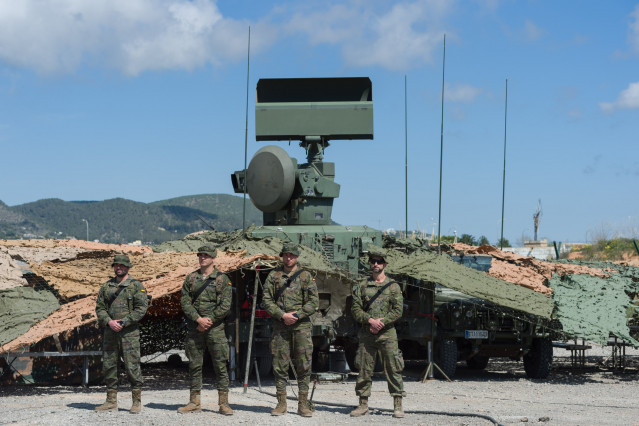 Archivo - Militares durante el ejercicio 'Eagle Eye' 2023, a 22 de marzo de 2023, en Ibiza, Islas Baleares