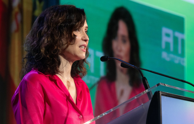 La presidenta de la Comunidad de Madrid, Isabel Díaz Ayuso,