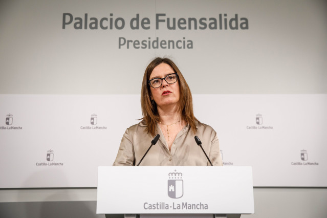 La consejera portavoz Esther Padilla