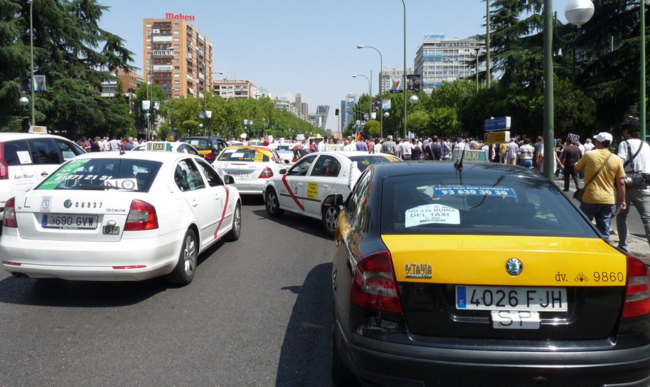 protesta Taxis