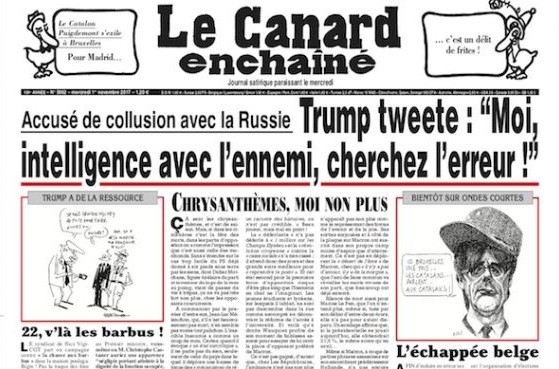 Le Canard Enchaîné Puigdemont