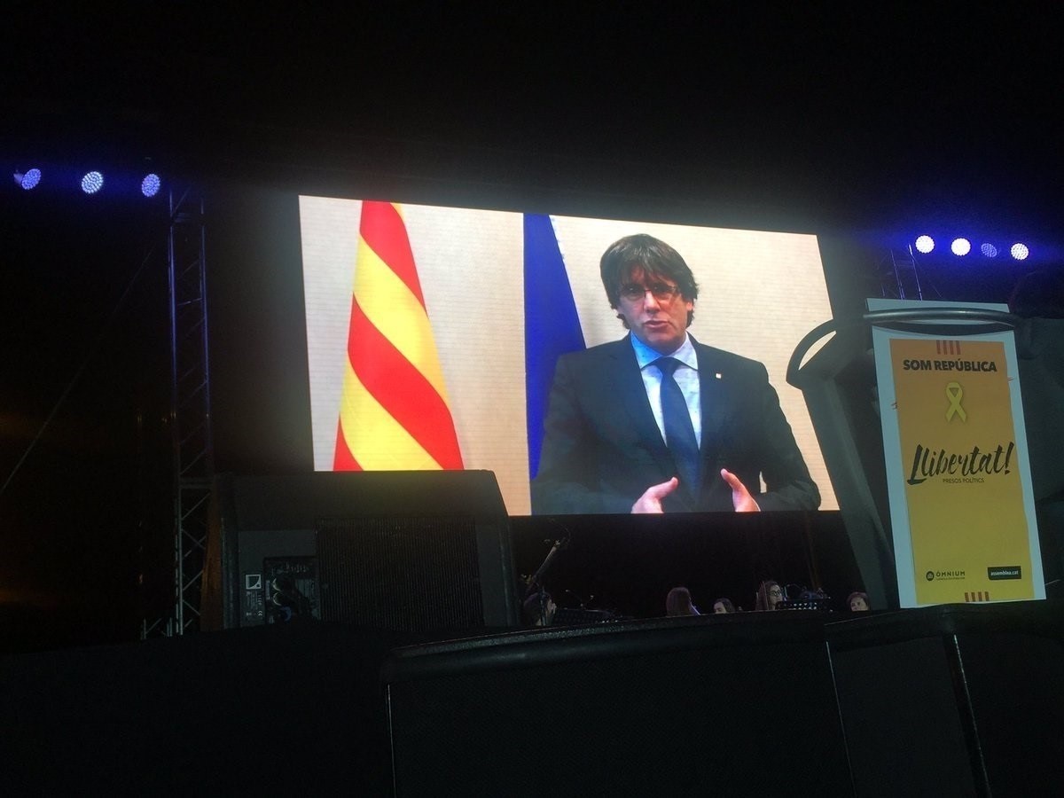 vídeo Puigdemont